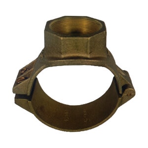 4 in. X 1 in. Aymac Hinged Brass Saddle