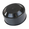 ADS HDPE Corrugated External Snap End Cap Black 4 in.