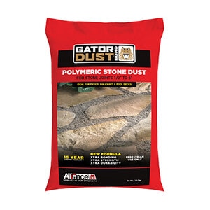 Alliance Gator Dust Polymeric Stone Dust Stone Grey 50 lb. Bag (56 Bags/pallet)