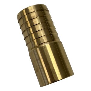 Yellow Brass Adapter Insert X Solder No-Lead Ag