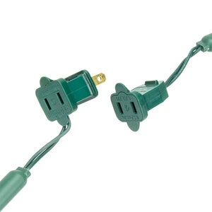 American Lighting Light Strand Standard Grade LED 5MM 120V 70 LEDs 4 in. Spacing Fused STK PLG Female Socket UL 22AWG 6.8W Red Green Wire