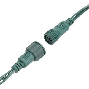 American Lighting 50 ft. Commercial Grade LED Light String Spacer 20AWG Green Wire