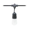 American Lighting Suspended Socket Light String E26 Base 2 ft. Socket Spacing 14AWG Black 100 ft.