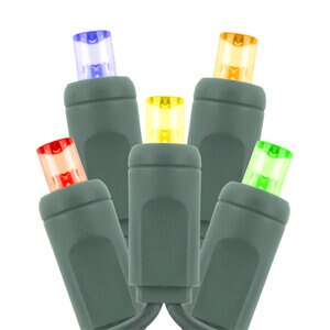 American Lighting COMM GRADE 5MM LED LT STRG,25 LED,6"SP,120V,3W,7500K MULTI