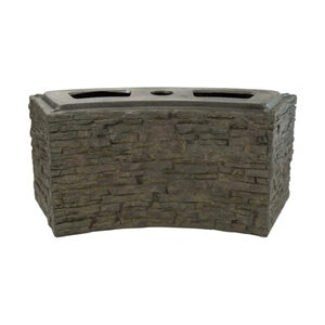 Aquascape Small Curved Stacked Slate Wall 