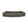 Aquascape Rear Spill Curved Stacked Slate Topper 