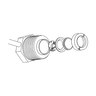 Aquascape Spout Light 2W Warm White