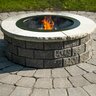 Barkman Stackstone Firepit Coping Kit Natural