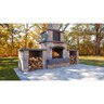 Barkman Quarry Stone Fireplace