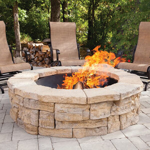 Barkman Belvedere Fire Pit Kit Fon du Lac