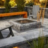 Barkman Dimensional Square Fire Pit Pacific Grey