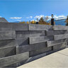 Barkman Keystone Linear Wall Block Standard Graphite 7 in. x 39-3/8 in. x 13-7/9 in. (9 pc./pallet)