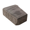 Barkman Stackstone Corner Block Charcoal 4 in. x 11/8 in. x 8 in. (48 pc./pallet)