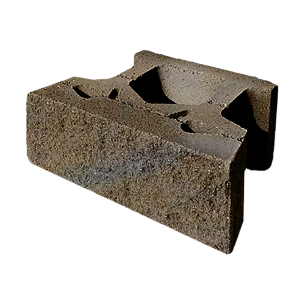 Barkman Keystone Compac Straight Split Wall Charcoal 18 in. x 12 in. x ...