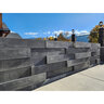 Barkman Keystone Linear Wall Block Standard Charcoal 7 in. x 39-3/8 in. x 13-7/9 in. (9 pc./pallet)