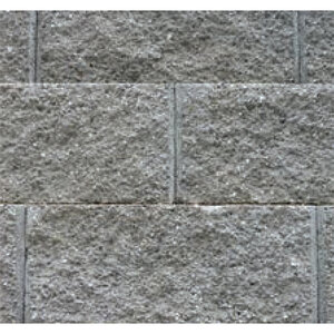 Basalite Valley Stone Corner Cap Gray (48 pc./pallet)