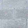Basalite Valley Stone Block Half 8 in. H x 9 in. L x 12 in. D Gray (48 pc./pallet)