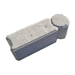 Belgard Icon Edger Gray 12 in. x 3-1/2 in. x 4 in. (200 pc./pallet)