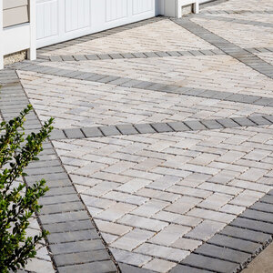 Belgard Aqualine Permeable Paver w/ Durafusion 4-1/2 in. x 9 in. Shaded Gray 80 mm (73.7 sq. ft./pallet)
