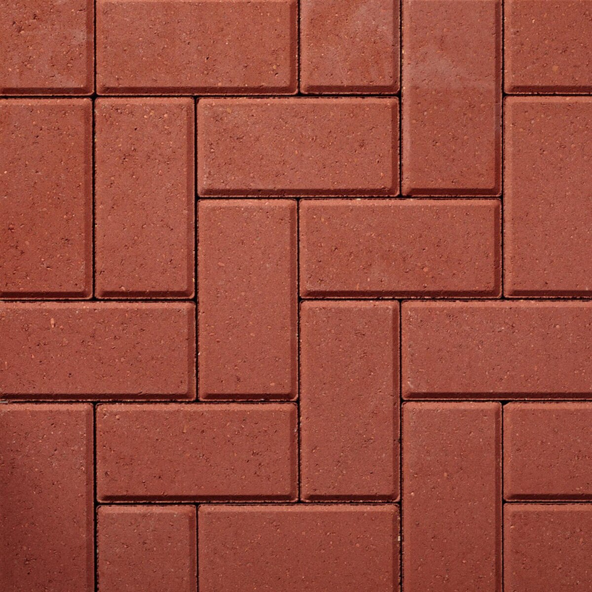 Belgard Holland Stone Paver Red 4 in. x 8 in. 60 mm (120 sq. ft./pallet ...