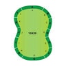 Bella Putting Green Kit 13 ft. x 20 ft. Country Club Turf with Sierra Pacific Lite Fringe Pieces