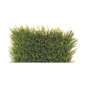 Bella Cascade Elite Synthetic Turf 76 oz. Face Weight (104 oz. Total) 1-7/8 in. Emerald Green/Forest Green Blades Dry Yellow/Fern Green Thatching