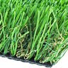 Bella Park Royal Synthetic Turf 71 oz. Face Weight (99 oz. Total) 1-3/4 in. Emerald Green/Field Green Blades Dry Yellow/Forest Green Thatching