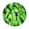 Bella Coastal Pro Synthetic Turf 87 oz. Face Weight (114 oz. Total) 2 in. Olive Green/Forest Green Blades Dry Yellow/Gern Green Thatching
