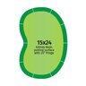 Bella 24 ft. x 15 ft. Putting Green Kit with Fringe