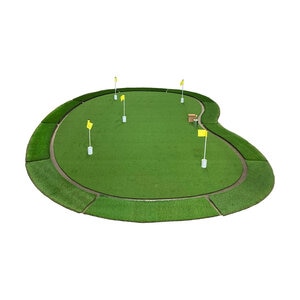 Bella 24 ft. x 15 ft. Putting Green Kit with No Fringe