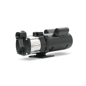 Berkeley SSHM-2 4 Stage Horizontal Multi-Stage Pump Self-Priming 2 HP 230V 1 Phase Cast Iron