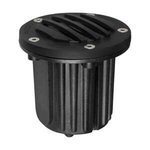 Black Diamond MR16 GRATE Flat Top Well Light w/ MR16 Socket No Lamp