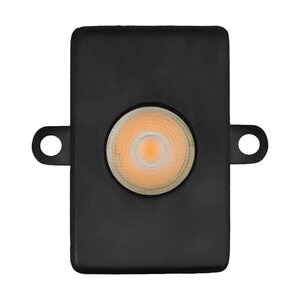 Fixture, 3Watt, 2700K, 8-15VAC/DC, IP68, Black; includes 90/200 Shield; Black Shield & Stainless Steel Stake with Screws/Nuts