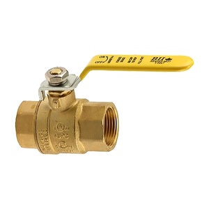 Forged Brass Full Port Ball Valve 1-1/2 in. Boshart