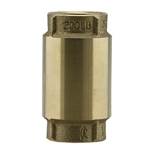 Boshart NO LEAD 1-1/2 BRASS CHECK VALVE