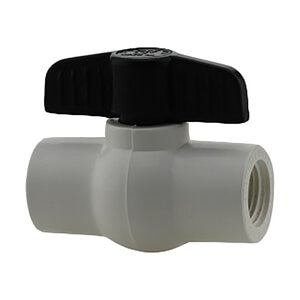 Boshart 1 in. BII PVC Threaded Ball Valve (FIPT x FIPT)