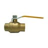 Boshart 1/2 in. Cxc Full Port Brass Ball Valve