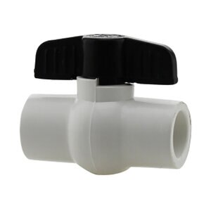 Boshart 1/2 in. BII PVC Slip Ball Valve (S x S)