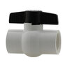 Boshart 1-1/4 in. BII PVC Threaded Ball Valve (FIPT x FIPT)