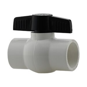 1-1/4 in. BII PVC Slip Ball Valve (S x S)