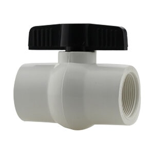 Boshart 1-1/2 in. BII PVC Threaded Ball Valve (FIPT x FIPT)