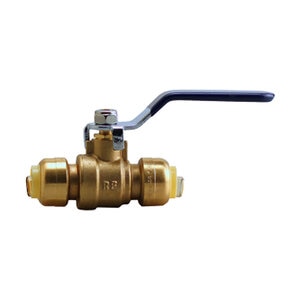 Boshart No Lead 1/2" Push Fit Ball Valve