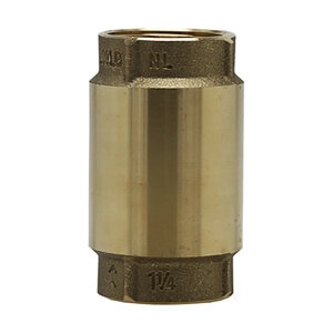 Boshart 1-1/4 in. BRASS CHECK VALVE NO LEAD