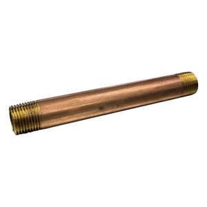 R Nipple Brass 1/2 in. x 6 in. 