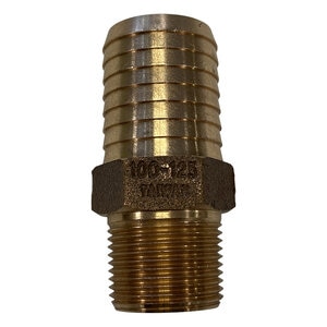 1.25 in. x 1.5 in. brass reducing adapter