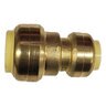 Boshart CTS Coupling Brass Push Fitt 3/4 in. x 1/2 in.