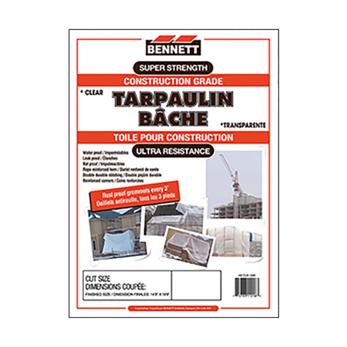 Brickstop Multi-Purpose Poly Tarp 9 ft. x 12 ft | SiteOne CA