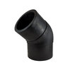 DR11 Molded Butt Fusion 45 Degree Elbow 3 in.