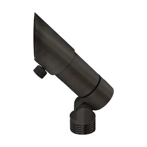 Brilliance VersaBeam Knuckle & Angled Shield with Thumbscrew and Optics Cap with 15° lens, 30° lens, 60° lens, Honeycomb Louver & Clear Spacer in Black Finish LED 2700K