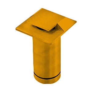 Brilliance VersaBeam Brass Square Eyebrow Flange in Black Finish LED 3000K